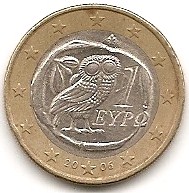  Griechenland 1 Euro 2006 #208   