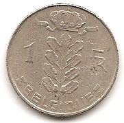  Belgien 1 Franc 1972 #49   