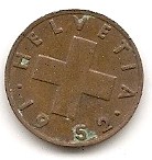  Schweiz 1 Rappen 1952 #82   