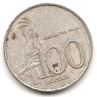  Indonesien 100 Ripiah 2003 #166   