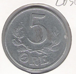 Dänemark 5 Öre 1941 Al Schön Nr.52   