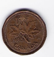  Kanada 1 Cent 1985 Bro  Schön Nr.59   