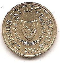  Zypern 1 Cent 2004 #26   