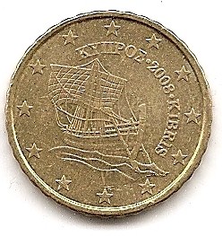  Zypern 10 Cent 2008 #26   