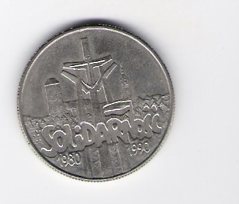  Polen 10000 Zlotych K-N 1990 10 Jahre Solidarnosc Schön Nr.203 KM Nr.195   