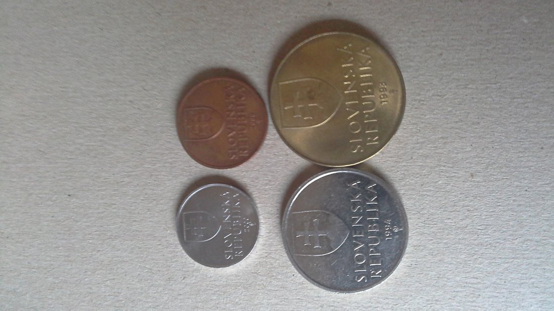  Lot  Münzen Slowakei (g1327)   
