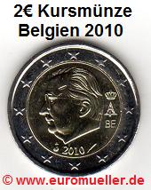 Belgien ...2 Euro Kursmünze 2010...unc.   