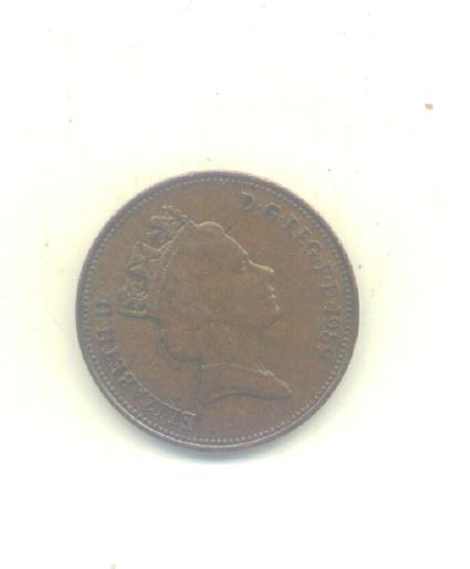  2 Pence Großbritannien 1989   