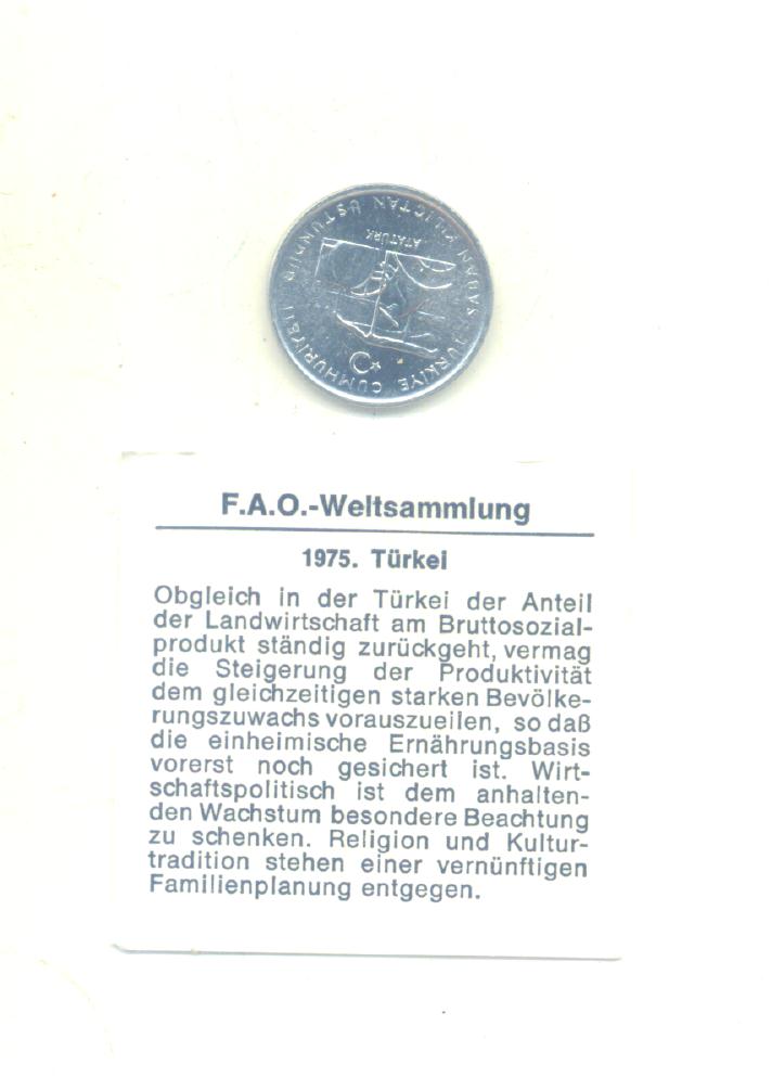  10 Kurus Türkei 1975(FAO)   