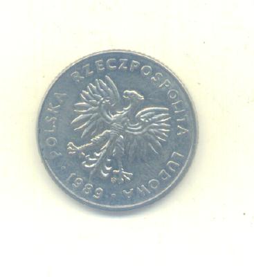  20 Zlotych Polen 1989   