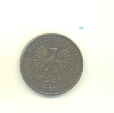  10 Zlotych Polen 1990   
