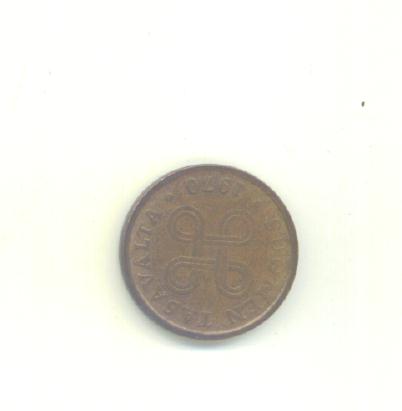  5 Penniä Finnland 1970   