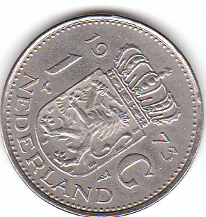  1 Gulden Niederlande 1973 (D126)   