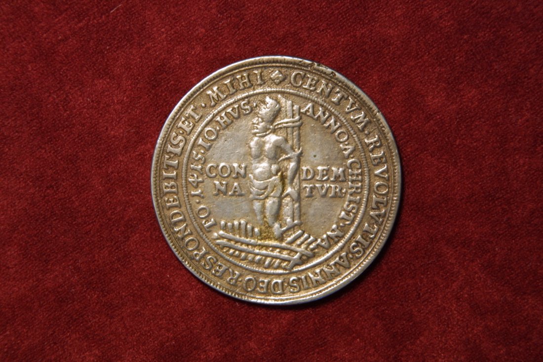  Reformation, Johannes Hus.. Medaille - Thaler   