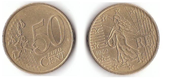  50 Cent Frankreich 1999 (A801)b.   