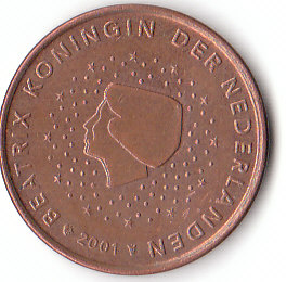  5 Cent Niederlande 2001 (A756)   