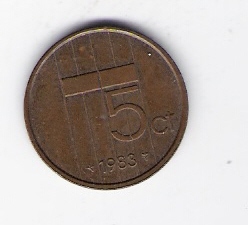  Niederlande 5 Cent Bro 1983 Schön Nr.82   