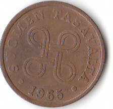  Finnland 5 Pennia 1965 (A131)   