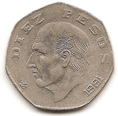  Mexico 10 Peso 1981 #288   