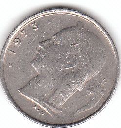 1 Francs Belgique 1973 (A 186 )   