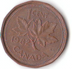  1 Cent Canada 1982 (A417)   
