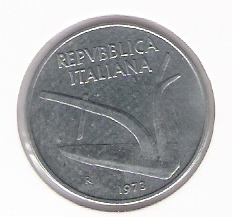  Italien 10 Lire Al 1973 Schön Nr.93   