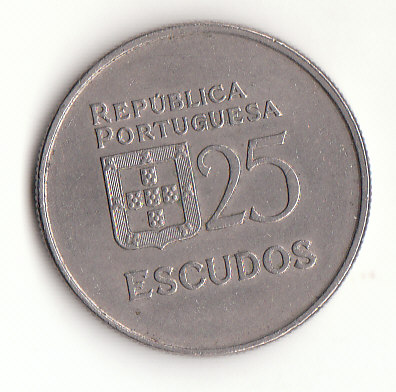  25 Escudos Portugal 1981 (H786)   