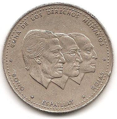  Dominikanische Rapublik 1/2 Peso 1986  #309   