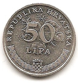  Kroatien 50 Lipa 1993  #324   