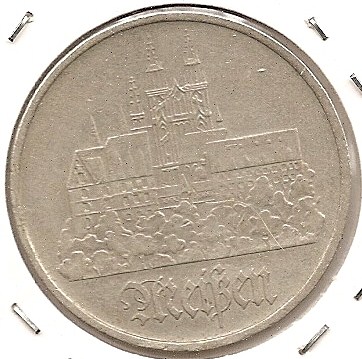 DDR 5 Mark 1972 Mei&szlig;en #339