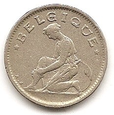  Belgien 50 Centimes 1929  #341   