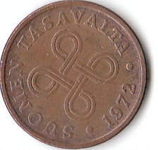  Finnland 5 Pennia 1972 (A136)  b.   