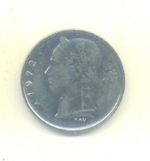  1 Franc Belgien 1972   