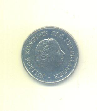 25 Cent Niederlande 1973   