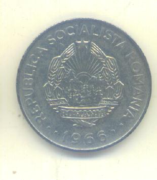  3 Lei Rumänien 1966   
