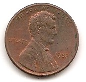  USA 1 Cent 1988 #56   