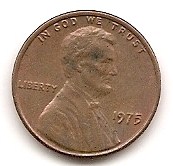 USA 1 Cent 1975 #61   