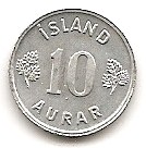  Island 10 Aurar 1971 #386   