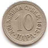  Serbien 10 Para 1912 #405   