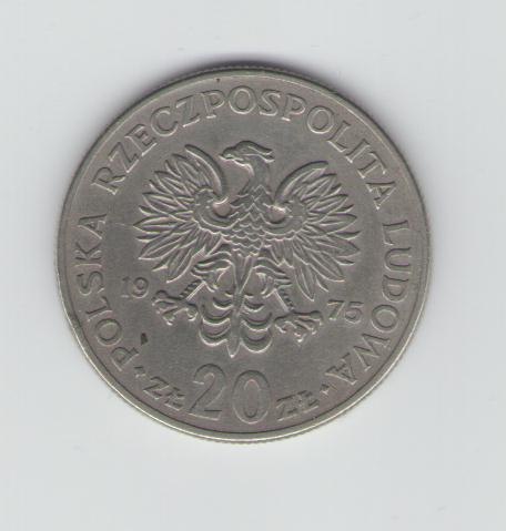  20 Zloty Polen 1975   