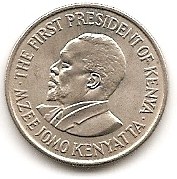  Kenia 50 Cents 1971 #417   