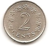  Malta 2 Cent 1977 #453   
