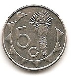  Namibia 5 Cents 2009 #455   