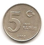 T&uuml;rkei 5 Kurus 2006 #456