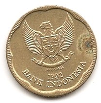  Indonesien 500 Rupiah 1992 #458   