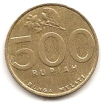  Indonesien 500 Rupiah 2003 #458   