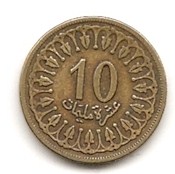  Tunesien 10 Millim 1960 #460   