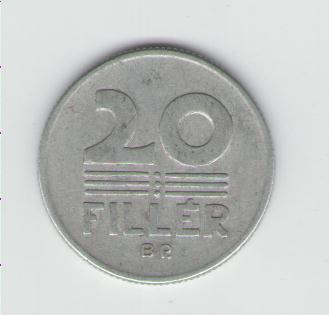  20 Filler Ungarn 1968   