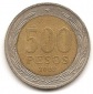 Chile 500 Pesos 2002 #469