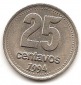 Argentinien 25 Centavos 1994 #484